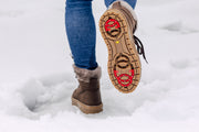 Promo video for Olang Musa Tex OC Ice Grip Coffee Winter Snow Boot. Buy now at ICEGRIPPER.