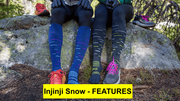 Demonstration video for Injinji Performance Snow Over The Calf Toe Socks. Demonstrating their application in: Running, Hiking and Backpacking. Move bister free with Injinji. Buy now at ICEGRIPPER.