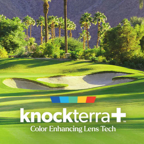 Video demonstrating the superb knockterra+ color enhancing lens. Buy your Knockaround glasses with the knockterra+ color enhancing lens at ICEGRIPPER.