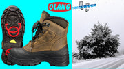 VIDEO demonstration of Olang Pegaso TEX OC Tan - Men's Winter Ice Grip Boots
