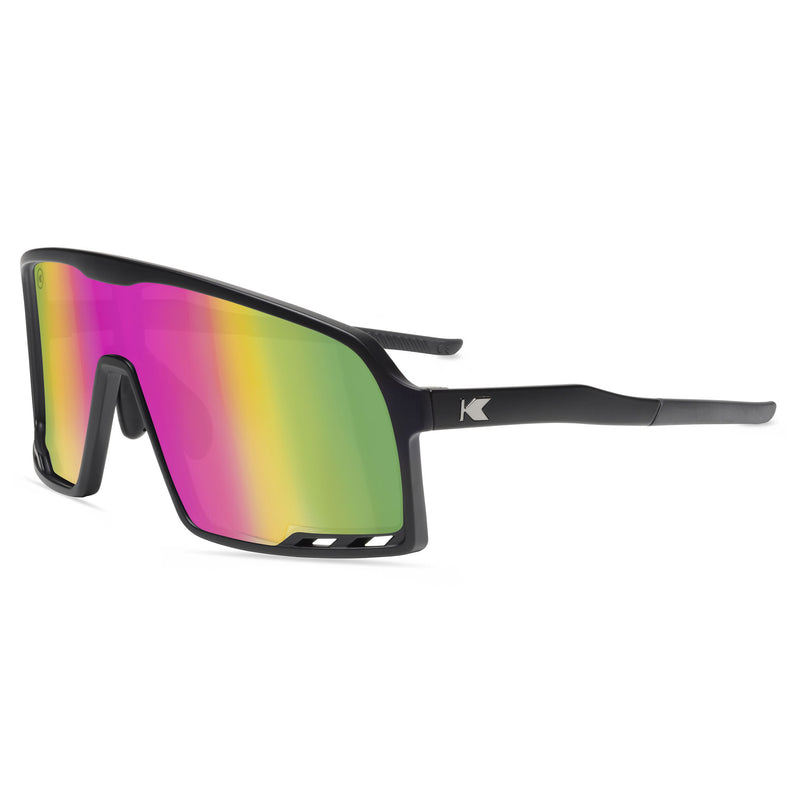 Now available from ICEGRIPPER, the Knockaround Campeone Rainbow on Black combines advanced performance technology with rugged outdoor style — ideal for trail runners, winter hikers, mountain trekkers, and polar explorers who demand comfort and clarity in challenging light conditions.