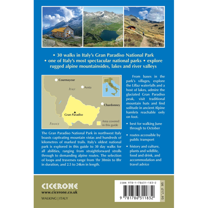 Randonner dans le Parc National du Grand Paradis – 30 promenades dans la Vallée d'Aoste et le Piémont