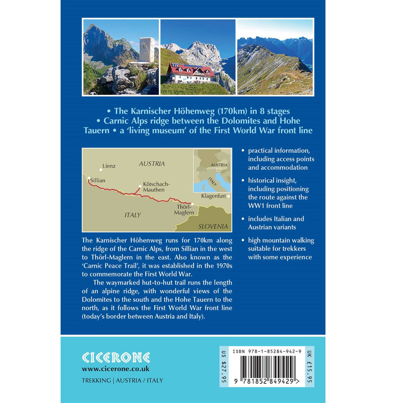 Trekking the Karnischer Hohenweg, the Carnic Peace Trail, Austria and Italy