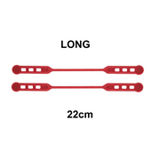 Replacement Duralink Instep Strap, Long, 22 cms, in red. Sold as a pair. Buy to replace the instep strap on your existing Kahtoola Gaiters at ICEGRIPPER.