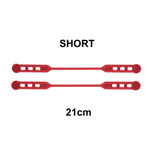 Replacement Duralink Instep Strap, Short, 21 cms, in red. Sold as a pair. Buy to replace the instep strap on your existing Kahtoola Gaiters at ICEGRIPPER.