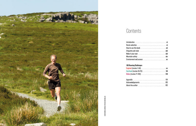 Interior preview from Running Challenges by Keri Wallace – sample spread 1
