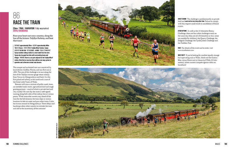 Interior preview from Running Challenges by Keri Wallace – sample spread 8