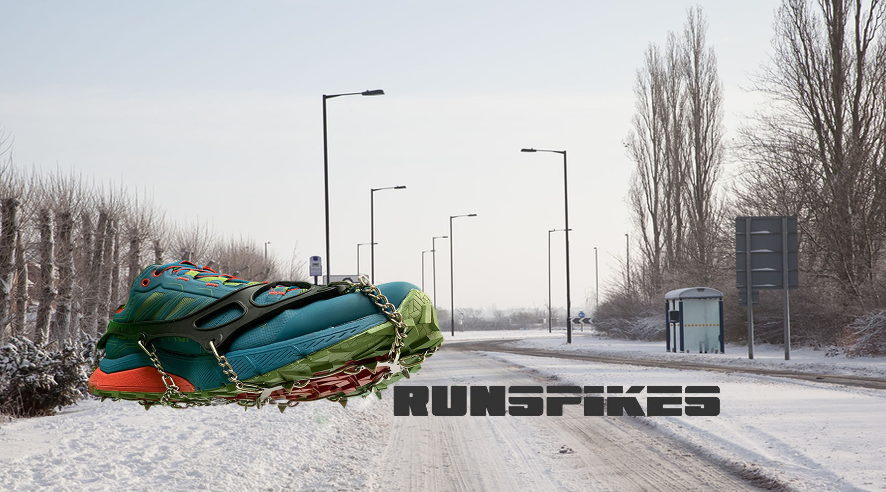 Don't let winter weather ruin your runs - RUNspikes from ICEGRIPPER