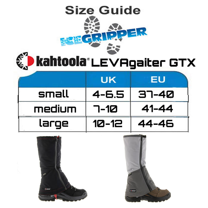 Kahtoola LEVAgaiter GTX Tall Guêtre ultra légère