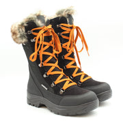 Mammal Steele OC Black full-length winter boots shown as a pair