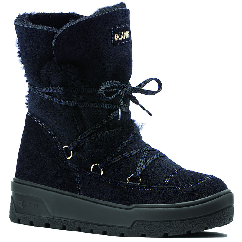 Olang Tanya OC Women's Winter Boots with Ice Grips - Black