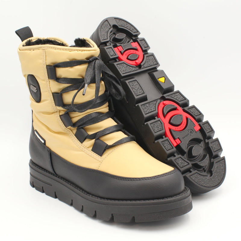 Pair of Mammal Taylor OC Sand women's waterproof winter boots