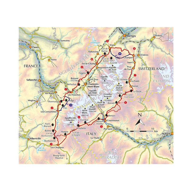 Randonnée sur le Tour du Mont Blanc