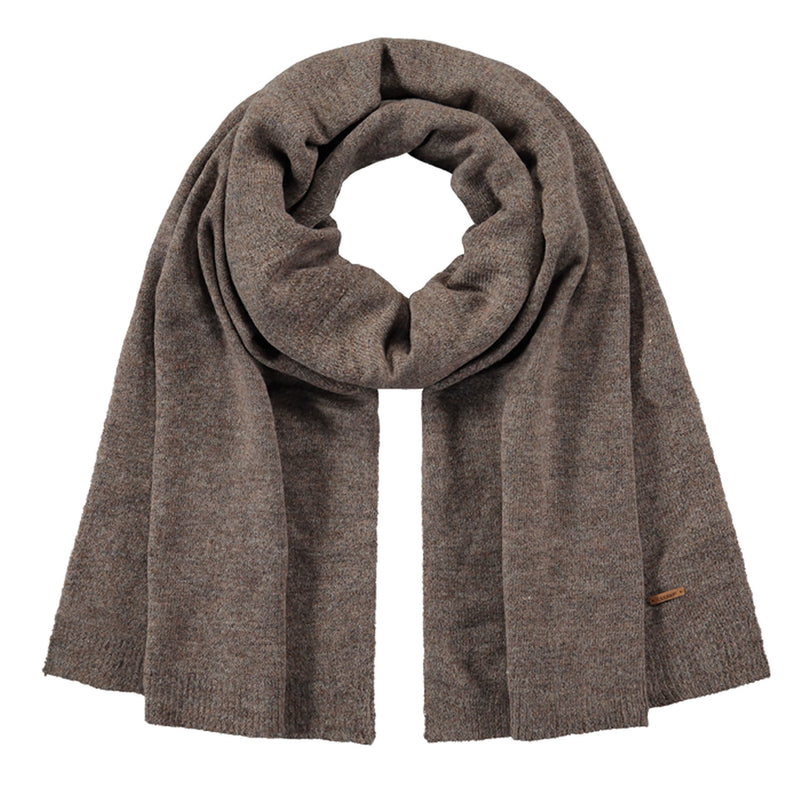 Barts Witzia Scarf in Brown. An extra-soft, stretchy, winter staple perfect for chilly days. Pair it with our Witzia Beanie and Witzia Gloves for an effortlessly snug winter combo you’ll reach for again and again. Buy now at ICEGRIPPER.