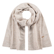 Barts Witzia Scarf in Cream. An extra-soft, stretchy, winter staple perfect for chilly days. Pair it with our Witzia Beanie and Witzia Gloves for an effortlessly snug winter combo you’ll reach for again and again. Buy now at ICEGRIPPER.