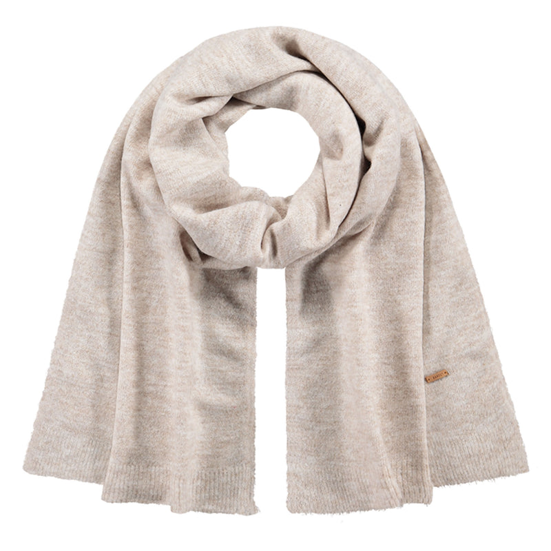 Barts Witzia Scarf in Cream. An extra-soft, stretchy, winter staple perfect for chilly days. Pair it with our Witzia Beanie and Witzia Gloves for an effortlessly snug winter combo you’ll reach for again and again. Buy now at ICEGRIPPER.