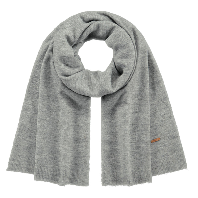 Barts Witzia Scarf in Heather Grey. Pair it with our Witzia Beanie and Witzia Gloves for an effortlessly snug winter combo you’ll reach for again and again. Buy now at ICEGRIPPER.
