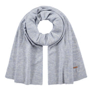Barts Witzia Scarf in Light Blue. An extra-soft, stretchy, winter staple perfect for chilly days. Pair it with our Witzia Beanie and Witzia Gloves for an effortlessly snug winter combo you’ll reach for again and again. Buy now at ICEGRIPPER.