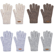 Barts Witzia Gloves in Cream, Brown, Light Blue and Heather Grey. An extra-soft, stretchy, winter staple perfect for chilly days. Pair it with our Witzia Scarf and Witzia Beanie for an effortlessly snug winter combo you’ll reach for again and again. Buy now at ICEGRIPPER.