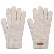 Barts Witzia Gloves in Cream. An extra-soft, stretchy, winter staple perfect for chilly days. Pair it with our Witzia Beanie for an effortlessly snug winter combo you’ll reach for again and again. Buy now at ICEGRIPPER.