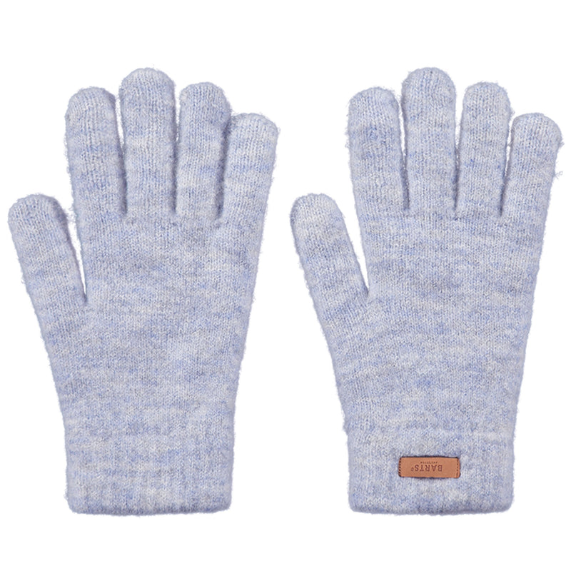 Barts Witzia Gloves in Light Blue. An extra-soft, stretchy, winter staple perfect for chilly days. Pair it with our Witzia Scarves and Witzia Beanie for an effortlessly snug winter combo you’ll reach for again and again. Buy now at ICEGRIPPER.