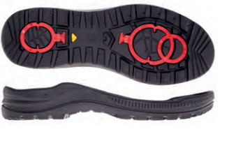 KC1 OCsystem cleats will be fitted to footwear with this sole profile