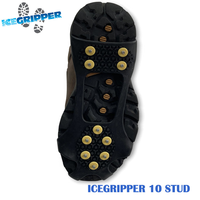 Keep kids sfae on ice and snow with ICEGRIPPER 10 Stud Kids Ice Grips