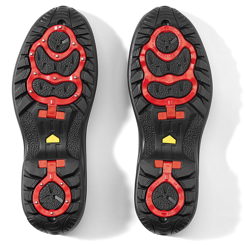 Example sole featuring OCsystem KB0 replacement cleats