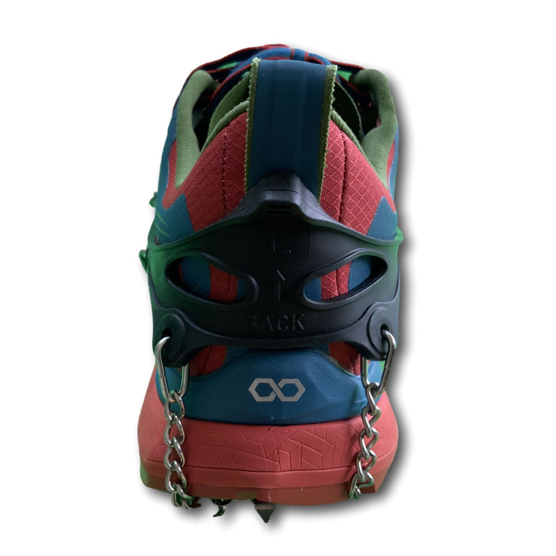 Quick on and off ICEGRIPPER RUNspikes