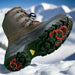 Olang Bucefalo OC Mens Snow Boot from ICEGRIPPER demonstrating the superb grip of the OCsystem