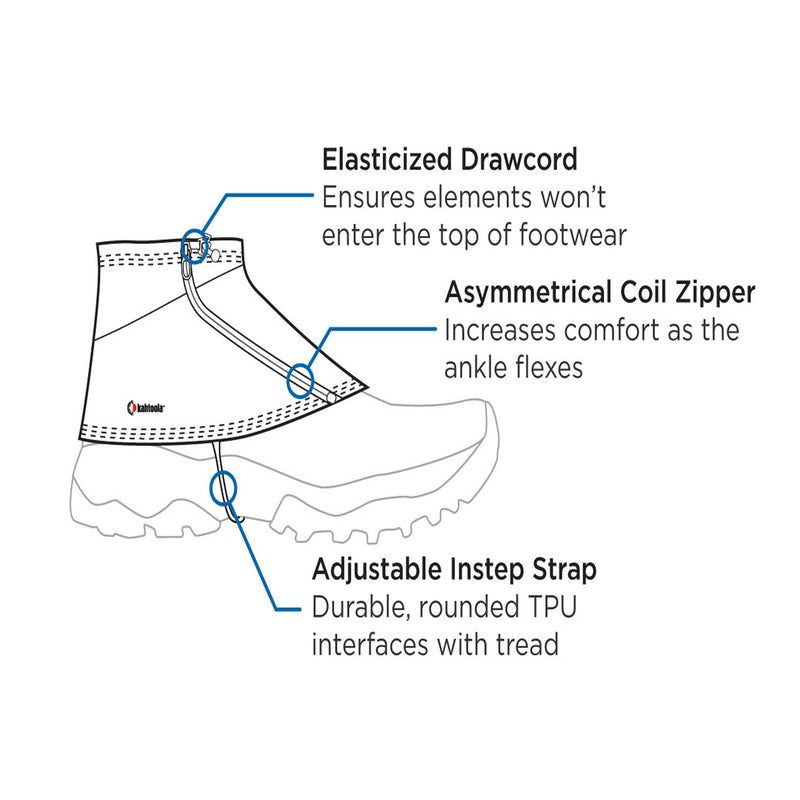 Kahtoola INSTAgaiter LOW features, get yours at ICEGRIPPER