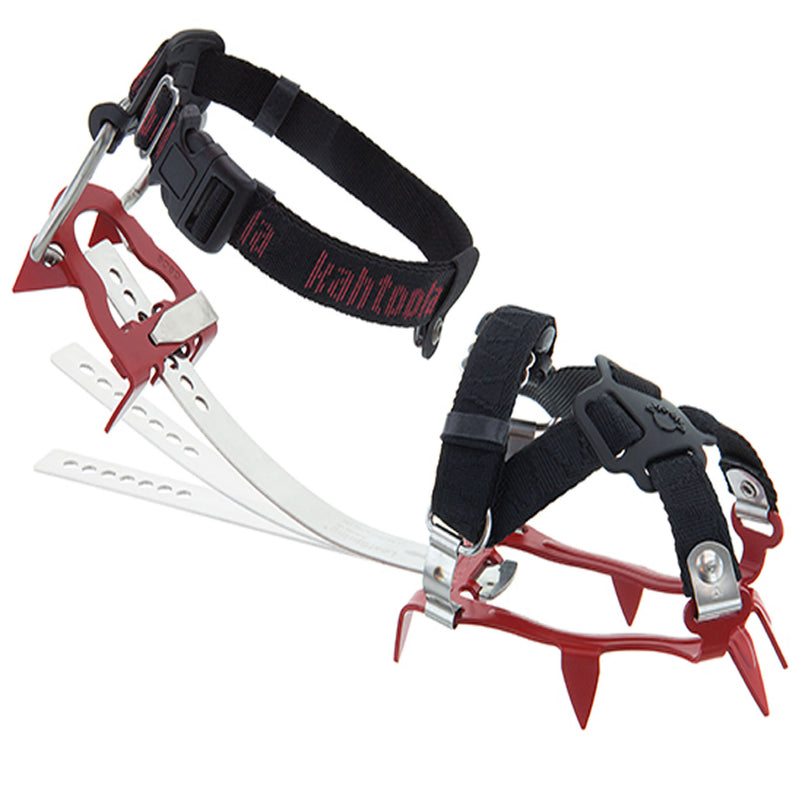 Kahtoola KTS Crampons from ICEGRIPPER feture a unique flexible leaf bar