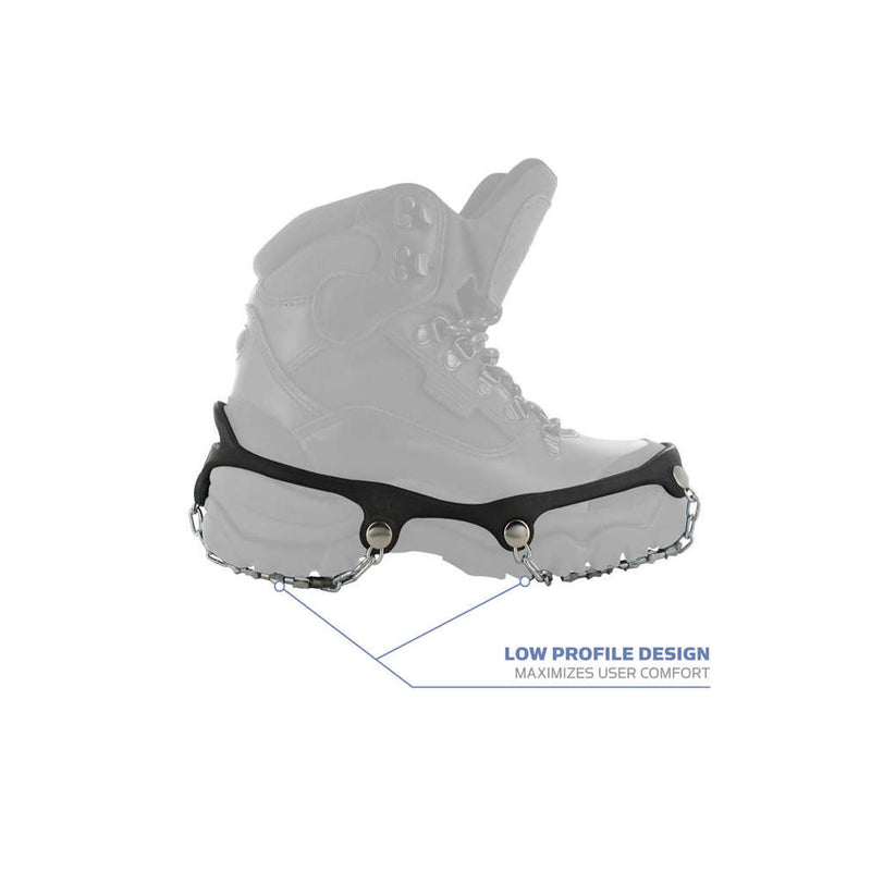 low profile design, Yaktrax Diamond Grip from ICEGRIPPER