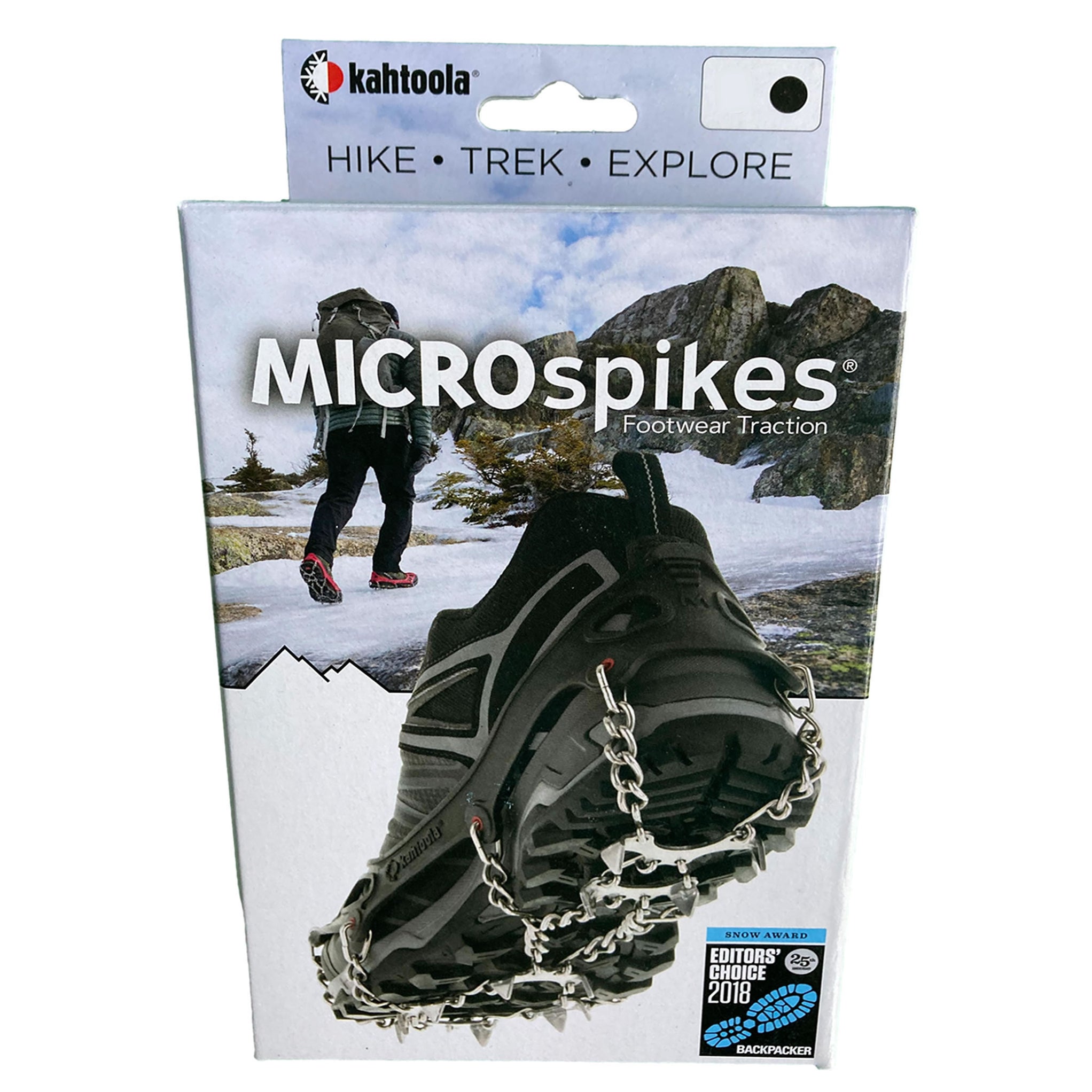 Kahtoola Microspikes Hike, Trek, Explore — ICEGRIPPER