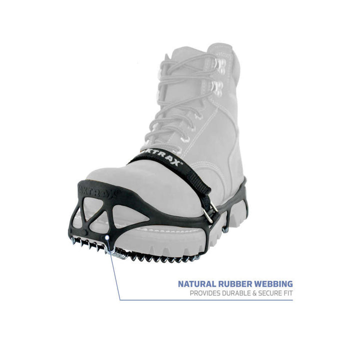 Yaktrax Pro with natural rubber webbing from ICEGRIPPER