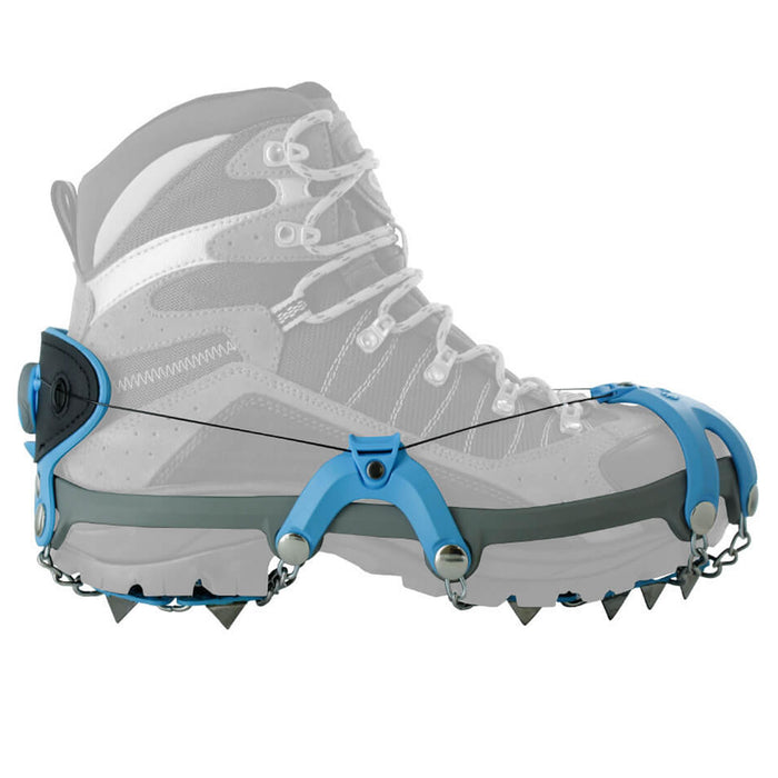 Yaktrax Summit side view showing BOA closure system from ICEGRIPPER